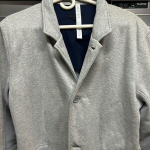 Lululemon Athletica Navy and Gray Blazer